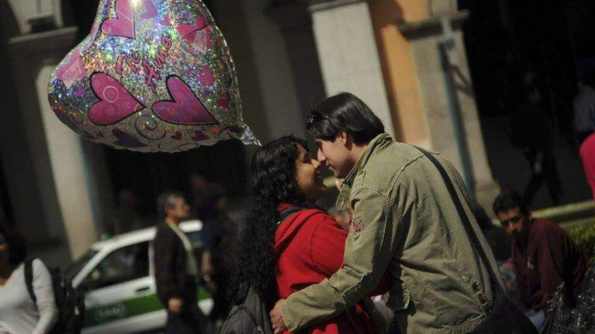 Parejas en San Valentín